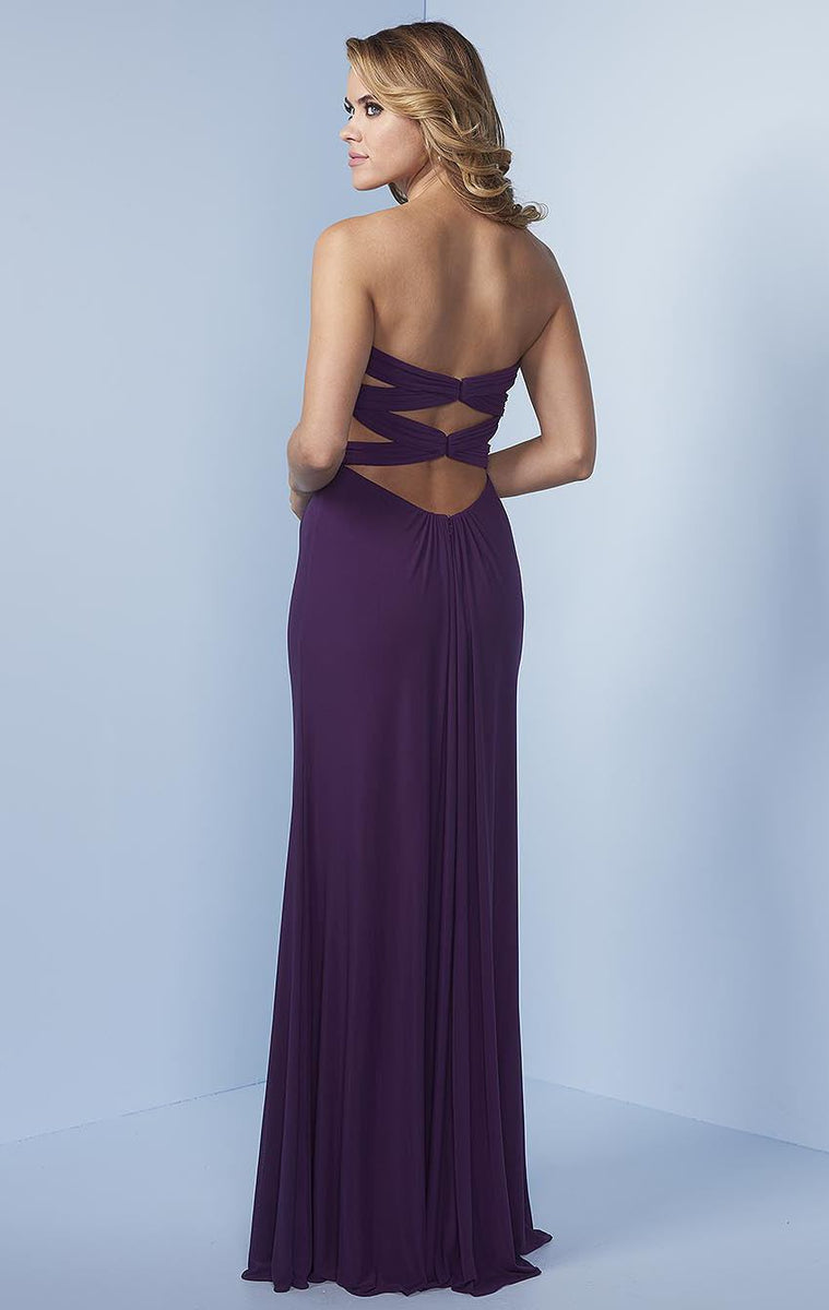 green emerald velvet dress Long Formal Ladivine Dress with Allover Beading Greenery / 6 main image 0