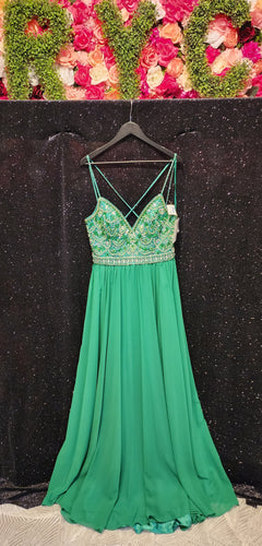 MORILEE Style 99129 Size 12 Emerald