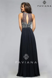 FAVIANA Style 7560 Size 4 Deep Sea Blue