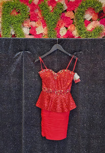 MORILEE Style 9230 Size 2 Red