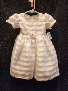SWEA PEA & LILLI Style D554 Size 18 mos White Bow