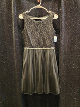 SPEECHLESS Style D570 Size 10 Black Lace Rhinestone