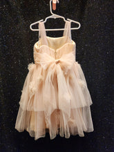 WATTERS Style D608 Size 2T Champagne Tulle Flower