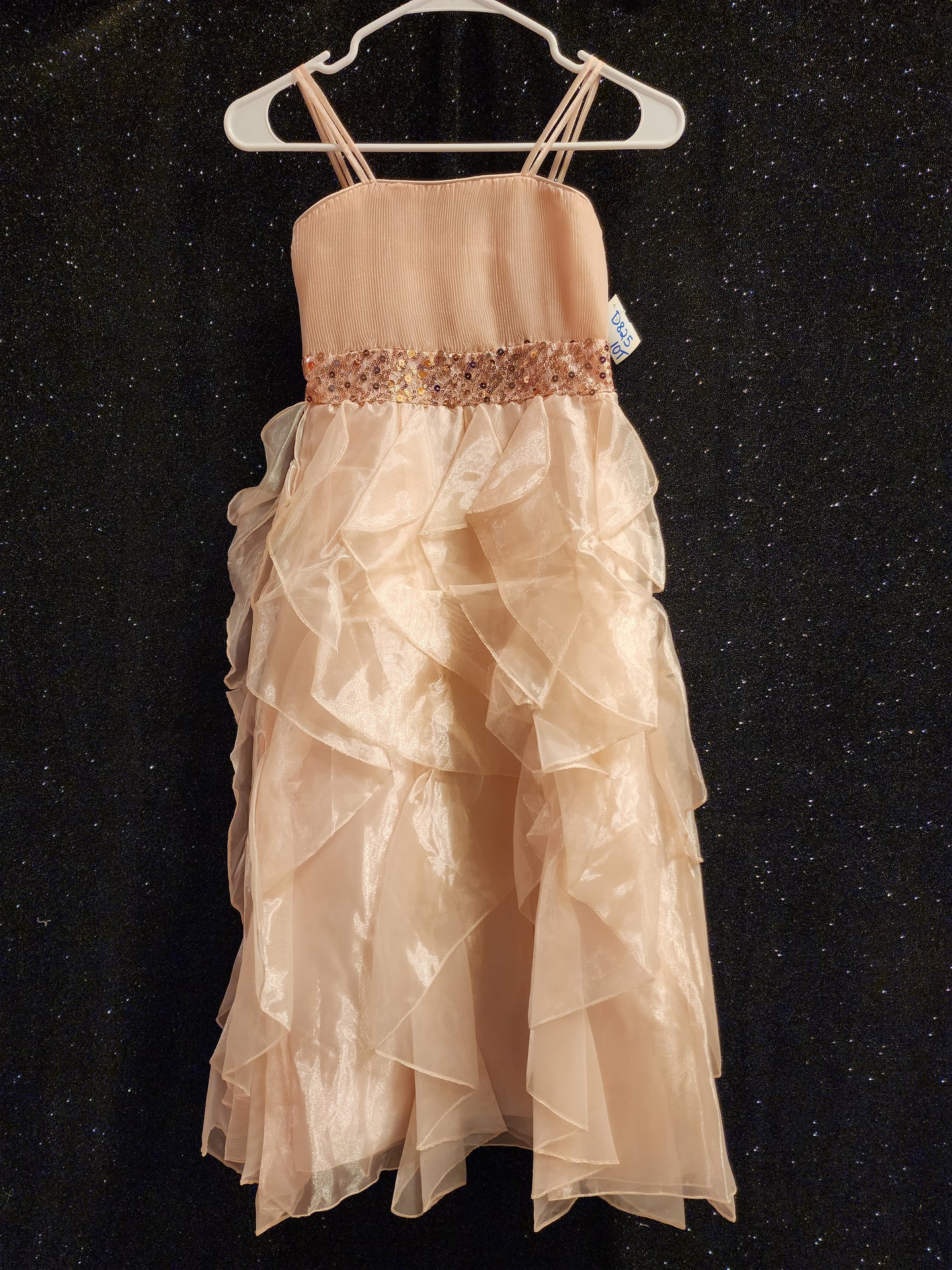 UNKNOWN Style D825 Size 10T Light Pink