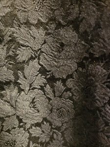 ALL Style D854 Size 4 Black Brocade