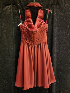 UNKNOWN Style D878 Size 10 Burgundy