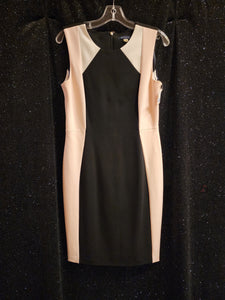 TOMMY HILFIGER Style D879 Size 10 Black Ivory Light Pink