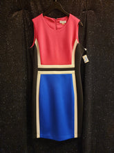CALVIN KLEIN Style D884 Size 12 Pink Royal Black White