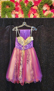 JULIET Style R111 Size 4 Purple/Leopard