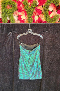 AS U WISH Style R132 Size 12 Turquoise/Green