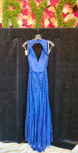MIDNIGHT MOVES Style R204 Size 8 Royal