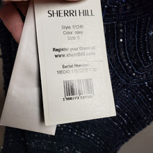SHERRI HILL Style 51245 Size 0 Navy