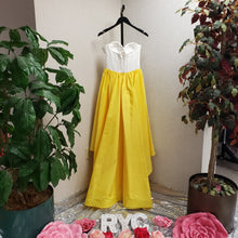 TARIK EDIZ Style 93137 Size 2 Yellow