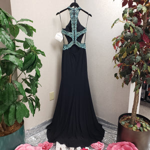 MORILEE Style 99127 Size 2 Black/Turquoise
