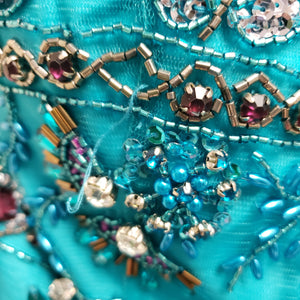 SHERRI HILL Style 50344 Size 8 Teal