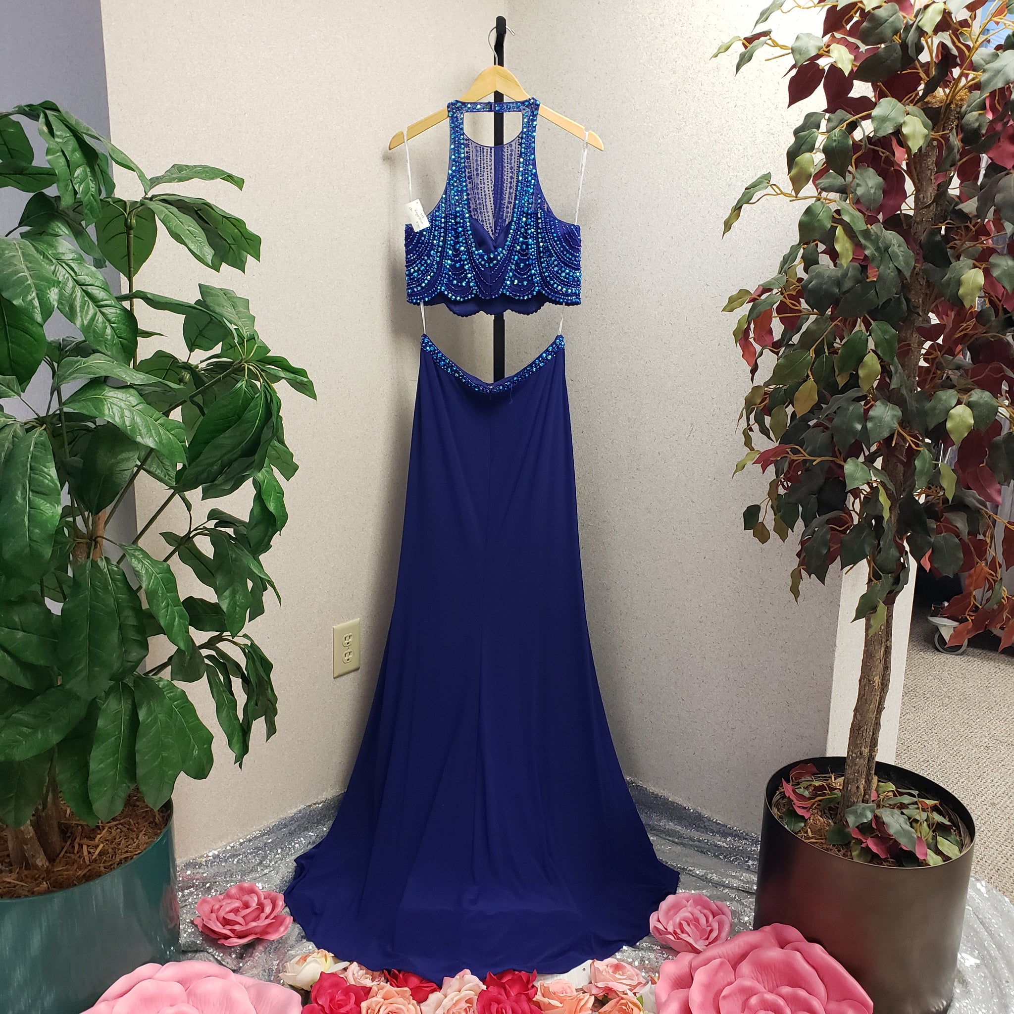 ellie wilde royal blue prom dress Ellie Wilde Prom Dress