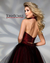 TONY BOWLS Style 21611 Size 6 Black/Red Print
