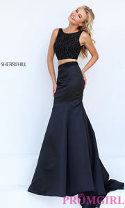 SHERRI HILL Style 50098 Size 2 Black