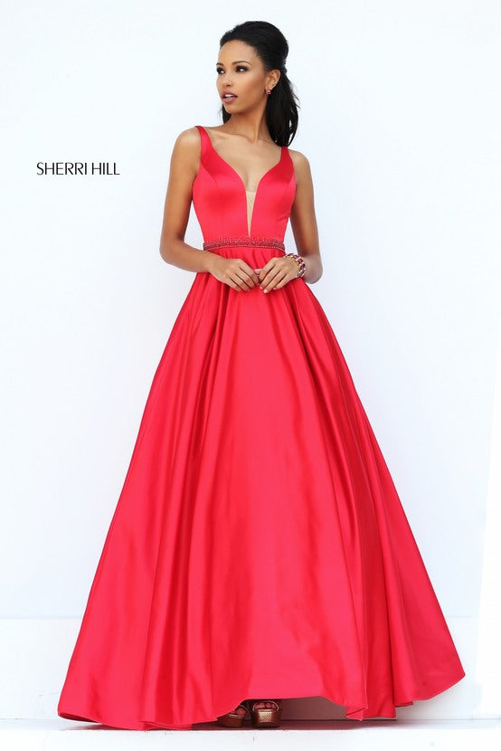 SHERRI HILL Style 50496 Size 0 Black