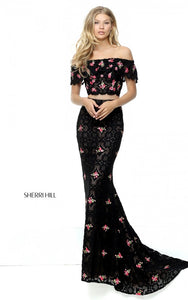 SHERRI HILL Style 50785 Size 2 Black