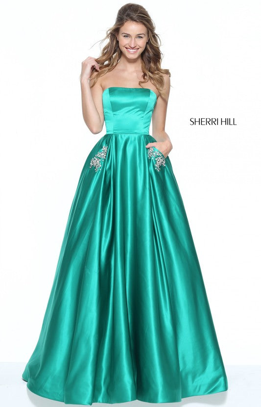 SHERRI HILL Style 50812 Size 18 Emerald