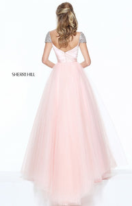 SHERRI HILL Style 50863 Size 8 Nude