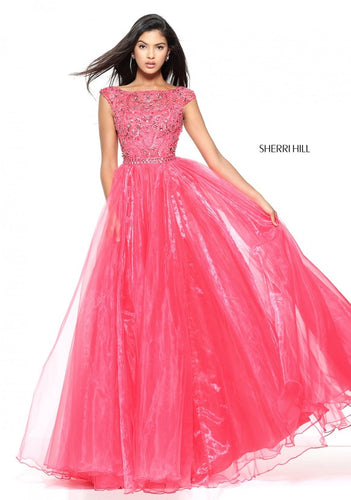 SHERRI HILL Style 50954 Size 14 Magenta