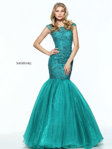 SHERRI HILL Style 50955 Size 14 Black