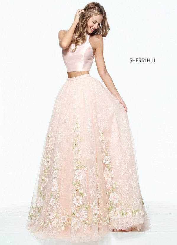 SHERRI HILL Style 50965 Size 10 Coral/Multi