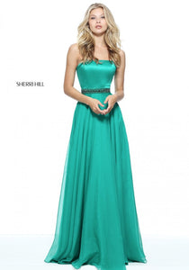 SHERRI HILL Style 51145 Size 8 Emerald