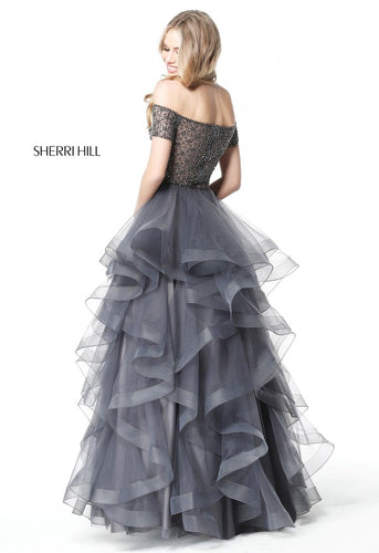 SHERRI HILL Style 51271 Size 10 Navy