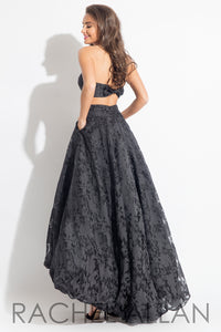 RACHEL ALLAN Style 7544 Size 12 Black