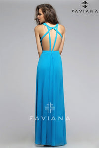 FAVIANA Style 7741 Size 00 Laguna Blue