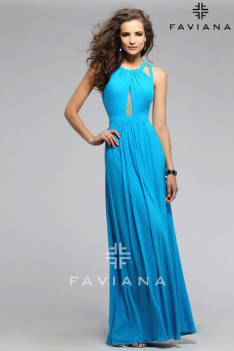 FAVIANA Style 7741 Size 00 Laguna Blue