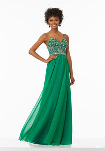 MORILEE Style 99129 Size 14 Emerald