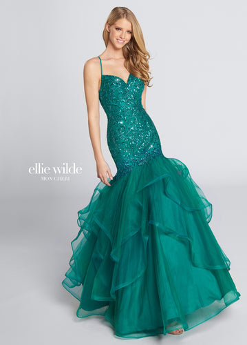 ELLIE WILDE Style 117101 Size 4 Teal