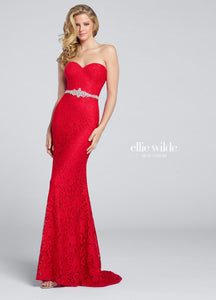 ELLIE WILDE Style 117163 Size 16 Red