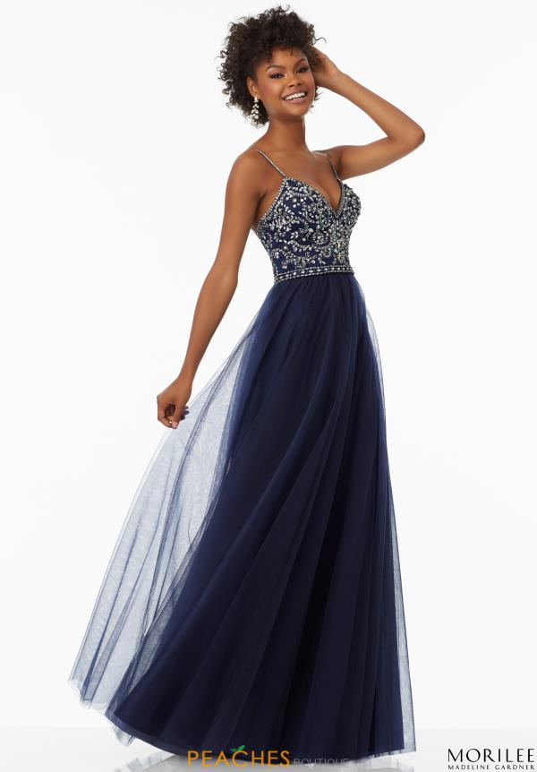 MORILEE Style 99103 Size 14 Navy Enchanted Formals MORILEE Style 99103 Size 14 Navy Enchanted Formals