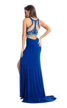 RACHEL ALLAN Style 7627 Size 0 Royal Blue