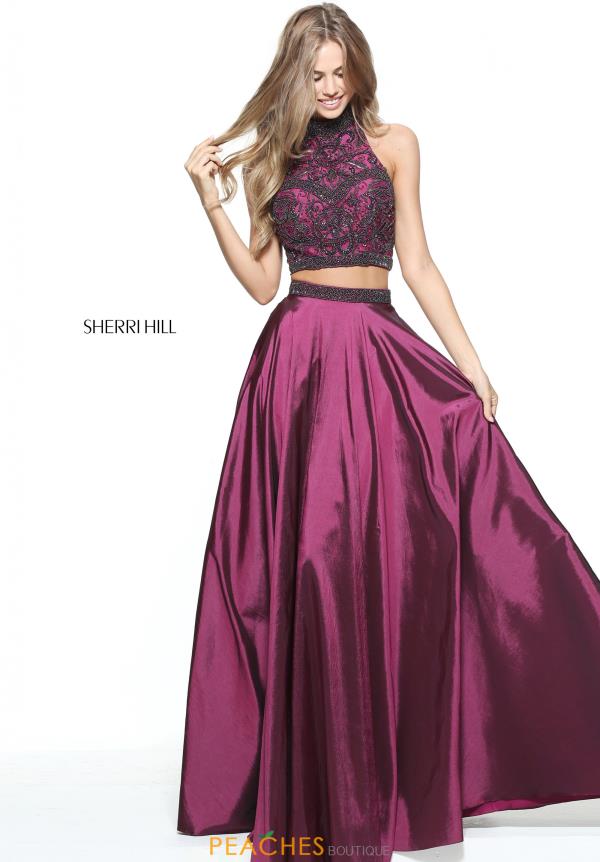 SHERRI HILL Style 51061 Size 14 Plum