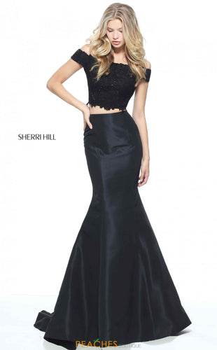 SHERRI HILL Style 51157 Size 2 Black