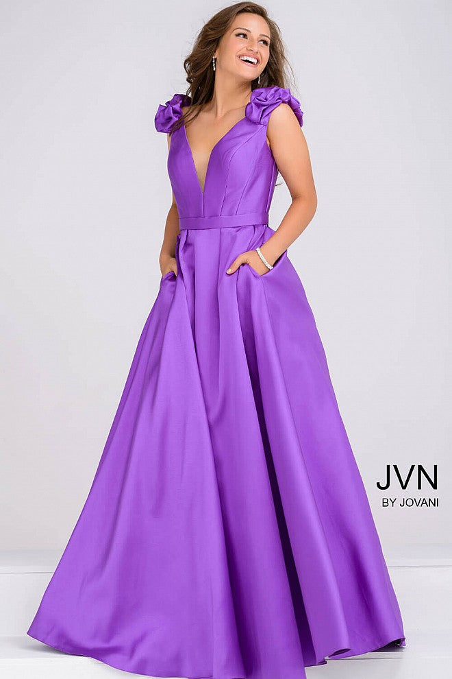 JOVANI Style 88999 Size 14 Purple – Enchanted Formals